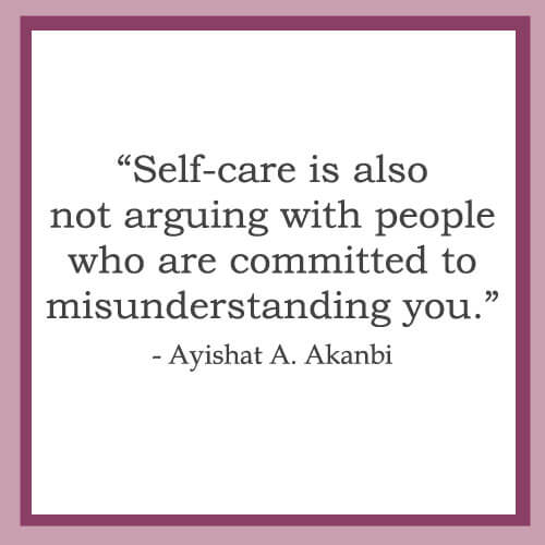 self-care quote